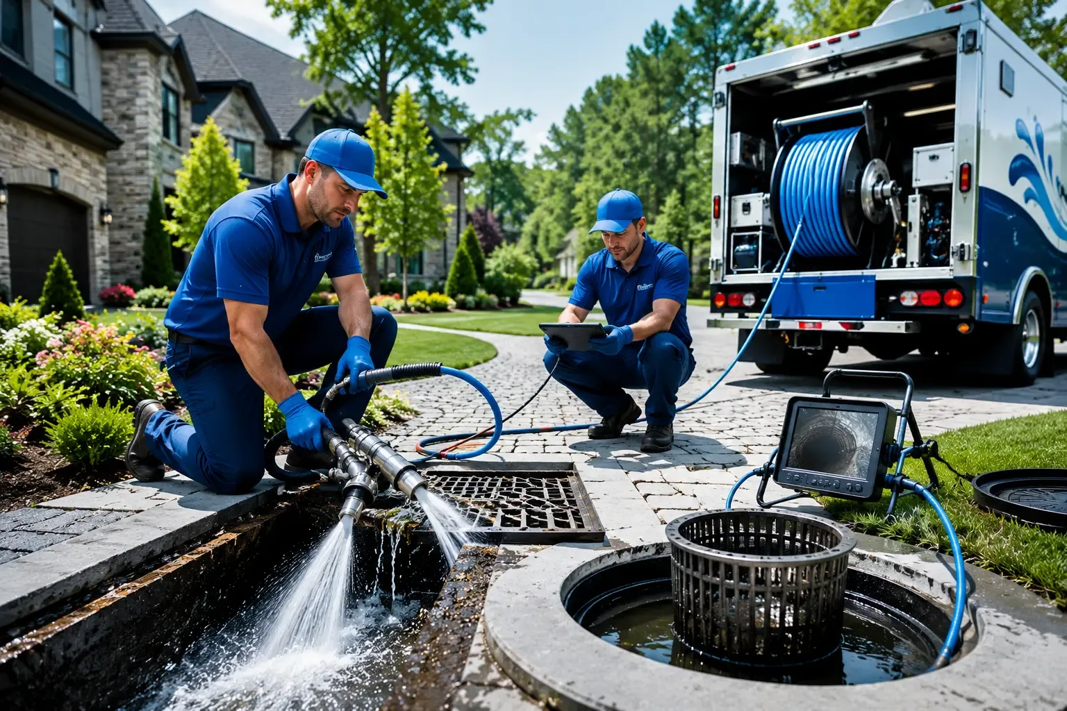 Local outdoor drain cleaning professionals in Memphis, IN